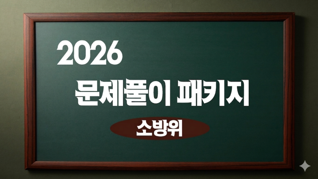 2026년 <소방위> 객관식 문제풀이 종합반